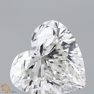 IGI Certified 3,45 Carat F Color VS1 Clarity Lab Grown Diamonds Corazón Forma suelta para anillo de compromiso o joyería - Product Image 1