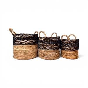 Panier de rangement en macramé tressé pour bananes, type sur pied - Product Image 4