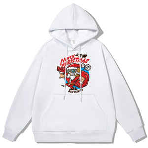 Fashion Custom <b>Christmas</b> Hoodies Full Sublimation Print Oversized <b>Christmas</b> <b>Hoodie</b> Round Neck Digital Printed <b>Christmas</b> <b>Hoodie</b> - Product Image 6