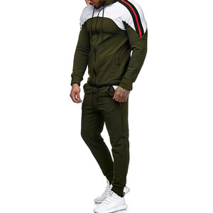 Survêtements en coton à impression personnalisée unisexe, sweat à capuche/pantalon surdimensionné pour hommes - Product Image 2