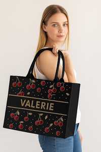 Personalized Beaded <b>Tote</b>, Custom Wedding <b>Tote</b>, Floral Beaded <b>Bag</b>, Personalized Wedding <b>Bag</b>, Bridesmaid Gift, <b>Blue</b> Floral <b>Tote</b>, - Product Image 5