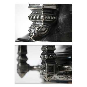 Service à thé et à café élégant en argent Ensemble de boissons élégant de qualité supérieure pour la cuisine domestique, la salle à manger et le bureau - Product Image 6