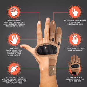 Gants de travail robustes pour hommes pour la construction, l'ingénierie et le jardinage, gants de sécurité pour les feux de circulation - Product Image 6