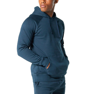 High Quality Men's Winter Solid Hoodies Comfortable Lightweight <b>Fleece</b> Waterproof Custom OEM Print Pattern Thick Features - Product Image 3