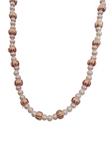 สร้อยคอสแตนเลสสำหรับทุกเพศพลาสติกสไตล์คริสเตียนสำหรับงานเลี้ยงครบรอบของขวัญไข่มุกหินหลัก - Product Image 2