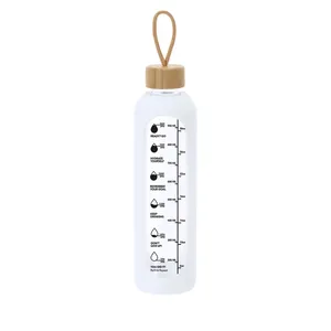 Bottiglia d'Acqua in Vetro Promozionale Kramex per Servire Bevande, Elegante Contenitore per Marketing e Uso in Ufficio - Product Image 1