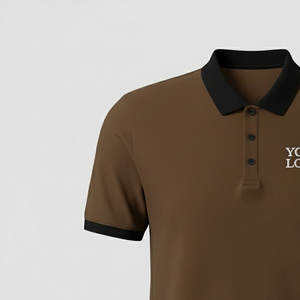 Polo de golf haute performance avec zones de respirabilité ciblées et tissu facile d'entretien pour un look impeccable du premier coup de club au club-house - Product Image 5