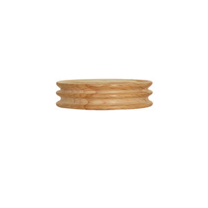 Outil de source d'alimentation manuelle de forme ronde à double rainure en bois massif à vendre - Product Image 1