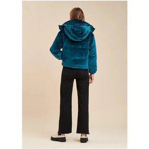 High Quality Designed Winter Puffer Jacket Ladies Warm Hooded Breathable <b>Cotton</b> Padded Clothes Slim Winter Women Jackets - Product Image 4