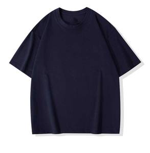 Camiseta de Algodón Puro de 260g, Cuello Redondo, Hombros Caídos, Manga Corta, Diseño Bordado con Logotipo Personalizado OEM - Product Image 3