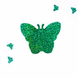 Sequin รูปร่างพิเศษสองด้านหลุมโฮโลแกรมสี - Product Image 1