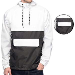Veste coupe-vent à logo personnalisé de meilleur style hip-hop pour unisexe, veste imperméable ou coupe-vent de meilleure vente - Product Image 4