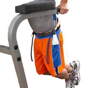 GAF Chaîne en acier Ceinture de trempage en cuir Chaîne métallique d'haltérophilie pour l'entraînement en salle de sport - Product Image 1