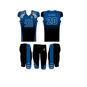 Uniformes de football américain avec impression personnalisée par sublimation nouveau design Uniforme de football américain de sports et d'équipe - Product Image 1