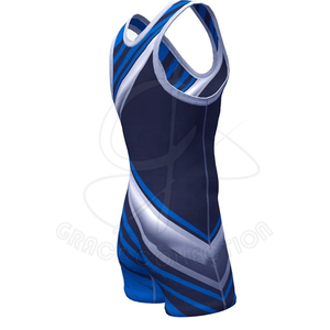 Nouveaux Maillots de Lutte Confortables pour Hommes, Emballage Personnalisé, Dernier Design Anti-Boulochage, Respirant, en Polyester/Coton Lavé - Product Image 3
