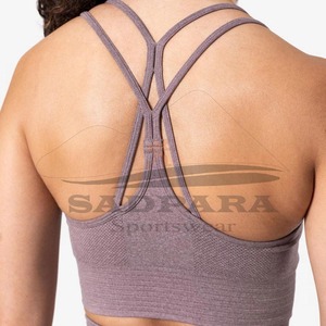Ensembles de yoga en coton personnalisés vêtements de fitness pour femmes vêtements de sport décontractés tenue de yoga deux pièces pour l'entraînement - Product Image 5