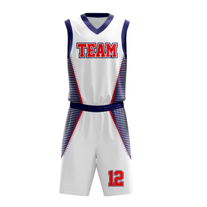 Dernier design OEM de maillot de basket-ball, vente en gros, conception personnalisée gratuite, uniforme de basket-ball pas cher, ensemble d'uniformes de basket-ball - Product Image 6