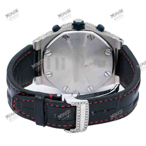 Montre en diamant Moissanite de qualité supérieure Iced Out Bracelet en acier inoxydable Montre-bracelet de luxe pour hommes et femmes - Product Image 6