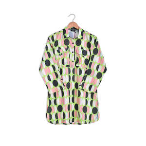 Blusas y camisas de mujer con estampado de césped Kurti para mujer - Product Image 1