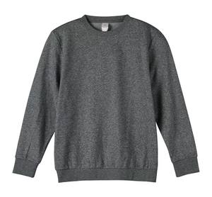 Sweat-shirt à col rond surdimensionné pour femme, manches régulières, polyester/coton, doublure hiver, couleur unie, haute qualité, prix bas, OEM 2026 - Product Image 4
