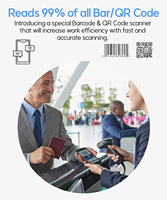Escáner de Códigos de Barras QR 2D M930 USB, Lector 2D para Punto de Venta, para Bibliotecas, Tiendas, Supermercados, Almacenes Médicos, en Existencia