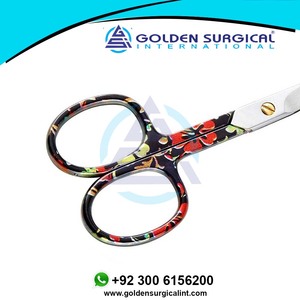 Ciseaux à cuticules professionnels pour manucure, produits de toilettage pour les ongles, revêtement couleur et papier, nouvelle arrivée, outil de manucure, ciseaux à cuticules pour nail art - Product Image 2