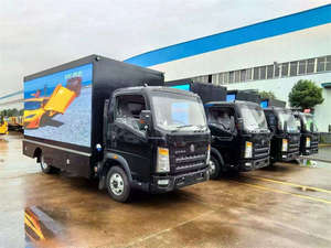 Camion benne à benne basculante HO-WO pour extérieur, avec écran LED diesel 4160x1760mm, blanc, Euro 5, manuel, neuf - Product Image 2