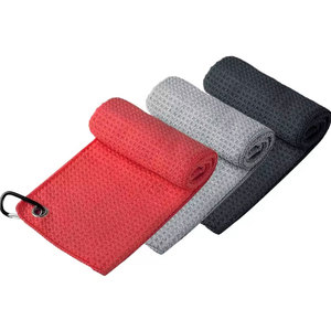 Serviette de golf en microfibre épaisse et moelleuse pour les joueurs de golf, pour le nettoyage sportif et l'usage quotidien - Product Image 1