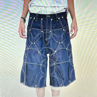 2025 nouveau personnalisé hommes solide décontracté respirant séchage rapide taille élastique Streetwear charpentier Denim Shorts