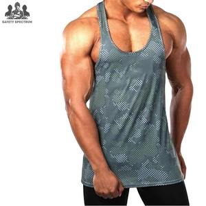 Débardeur décontracté en tricot pour homme, débardeur pour musculation, entraînement en salle de sport - 100% coton respirant, séchage rapide, logo personnalisé - Product Image 6