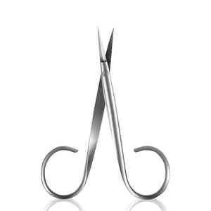 Extra Fine Sharp Blades Super Slim Manicure <b>Cuticle</b> Scissor Nail Shear Scissors for Eyebrow and <b>Cuticles</b> Made of Stainless Steel - Product Image 1
