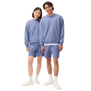 เสื้อสเวตเตอร์คอกลมสีทูโทนสำหรับผู้หญิงแฟชั่นฤดูหนาวเสื้อสเวตเตอร์คอกลมมีฮู้ดซับในตัวสูงเสื้อผ้าแนวสตรีทด้านหน้าสำหรับผู้ชายผู้หญิง - Product Image 1