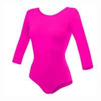 Maillots de Gimnasia Personalizados para Niñas, Manga Larga, Diseño de Color Personalizado, Ropa de Baile de Entrenamiento, Cintura Elástica de Alta Calidad