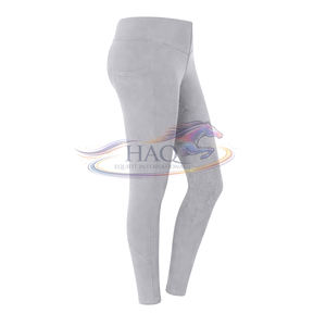 Leggings d'équitation pour femmes OEM, avec grip en silicone sur toute la surface, leggings d'équitation, leggings de formation à taille haute extensibles pour cavaliers - Product Image 3