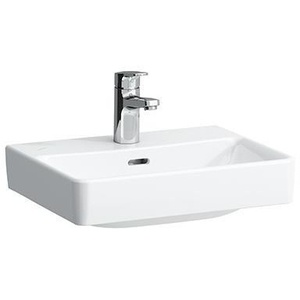LAUFEN PRO S Hand <b>Basin</b> 450x340mm with Overflow 1 <b>Tap</b> Hole White Bathroom Sink - Product Image 3