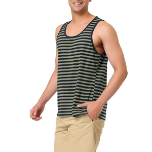 High Quality <b>Men's</b> Gym Fitness Tank <b>Top</b> Comfortable Breathable Active Wear in Stock Casual Stylish <b>Top</b> For <b>Men</b> - Product Image 4