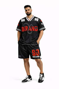 Nueva Camiseta de Fútbol Americano Deportiva 2026, Talla Grande, Manga Corta, Impresión de Alta Calidad, Personalizable, 100% Poliéster, OEM - Product Image 6