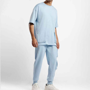 Hot Selling Fashion Outfit Wear Men <b>T</b> <b>Shirt</b> And Trouser Set New Arrival Cotton Breathable Look Men <b>T</b> <b>Shirt</b> And Trouser Set - Product Image 2