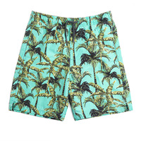 Planche de surf d'été à couleurs personnalisées sublimation vente en gros de shorts de plage en nylon recyclé pour hommes et enfants 2026