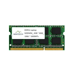 DDR3L SODIMM 2GB 4GB 8GB bellek modülleri (dizüstü bilgisayar için)