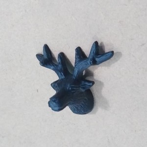 Direct Vintage Stag Deer Black Textured Drawer Pulls Modern Cabinet Knobs <b>Furniture</b> <b>Hardware</b> for Door Usage Competitive Price - Product Image 4