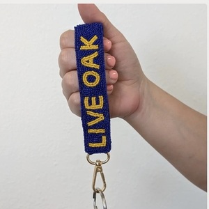 Llavero de Cuentas de Alta Calidad para el Día del Partido, Nuevo con Bordado, Cuentas de Vidrio y Acero Inoxidable, Gran Venta, Fabricante - Product Image 5