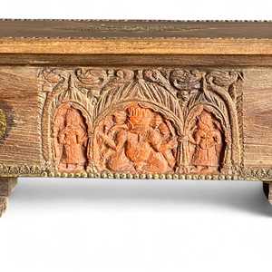 Mesa Consola de Latón de Lujo Moderna Hecha a Mano, Diseño Convertible para Entrada, Villa, Sala de Estar, Hotel, Dormitorio, Material de Madera - Product Image 4