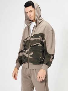 Chándales deportivos de invierno para hombre Últimos diseños Transpirable 100% Poliéster Fleece Sudadera con capucha y Joggers Set Tallas grandes - Product Image 6