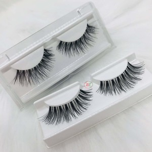 Fabriqué au Vietnam produisant au meilleur prix bande de qualité supérieure cils en bande de couleur cils synthétiques individuel avec boîte privée la Vente en gros - Product Image 5