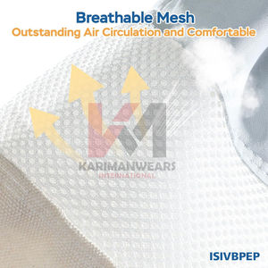 Gants de protection pour apiculteur en cuir de chèvre de qualité supérieure, longs gants à manches en toile respirante - Product Image 3