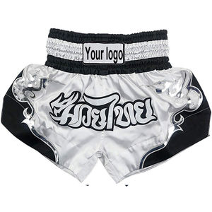 Meilleure Qualité High Street Solide Personnalisé MMA Formation Combat Shorts De Boxe Personnalisé Couleur quantité minimale de commande Bas Vente en Gros Hommes - Product Image 3