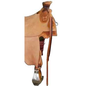 Sillín occidental de caballo de diseño clásico, sillín de carreras a mano con diseño personalizado A un precio asequible - Product Image 2