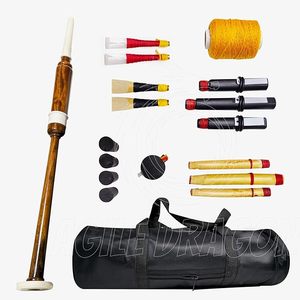 Grande cornemuse des Highlands écossais avec monture en argent complet finition noire naturelle broderie artisanat point de croix et couture - Product Image 5