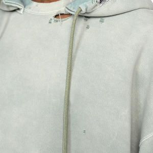 เสื้อฮู้ดแขนยาวลายพระอาทิตย์สำหรับผู้ชายเสื้อมีฮู้ดสีล้วนสำหรับฤดูหนาว - Product Image 4